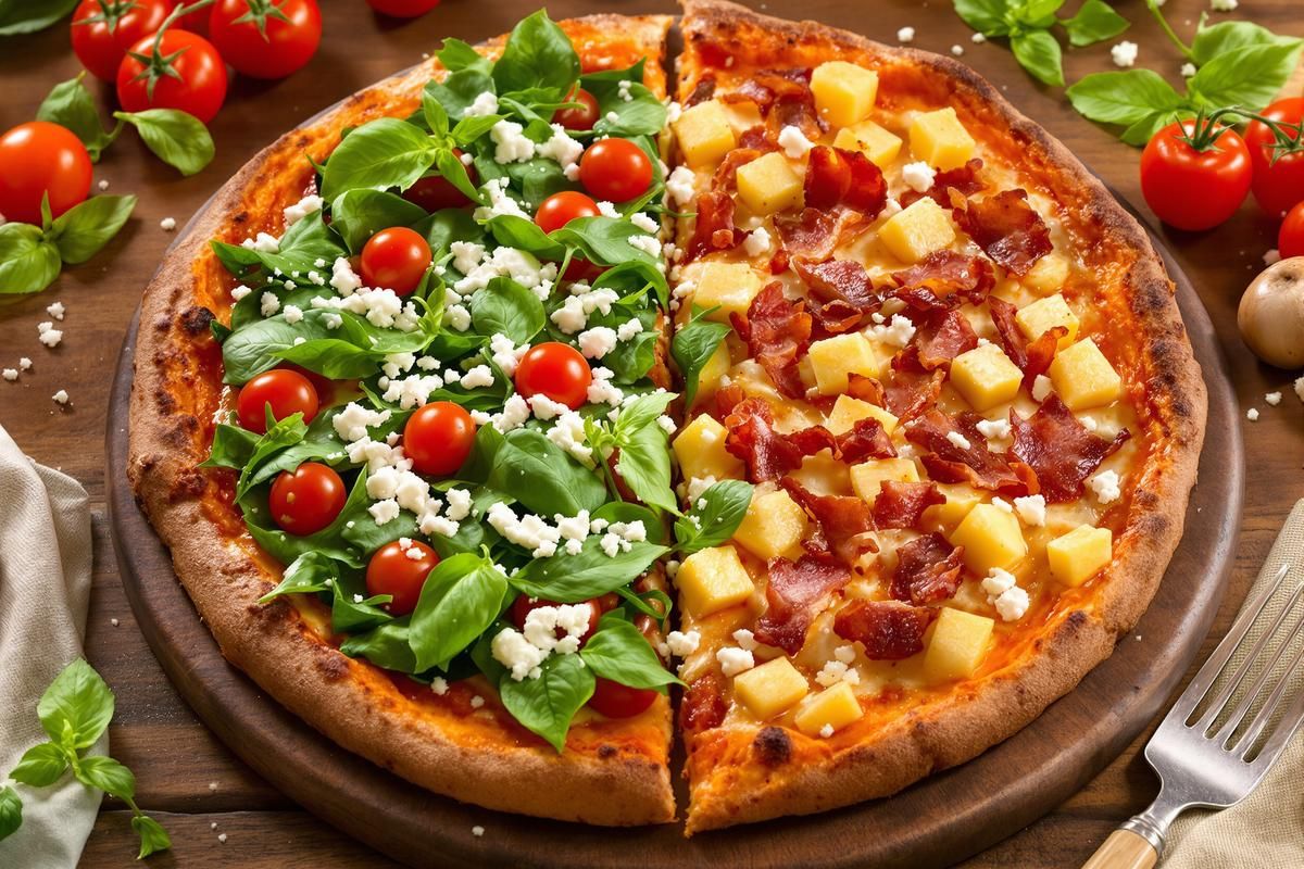 Vegetarian Supreme Pizza