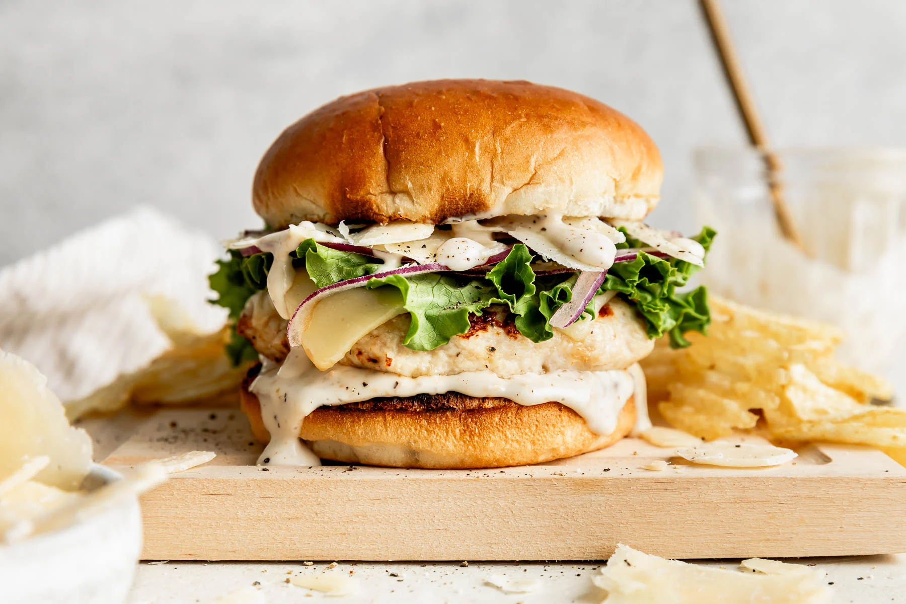 Cheese Chicken Burger