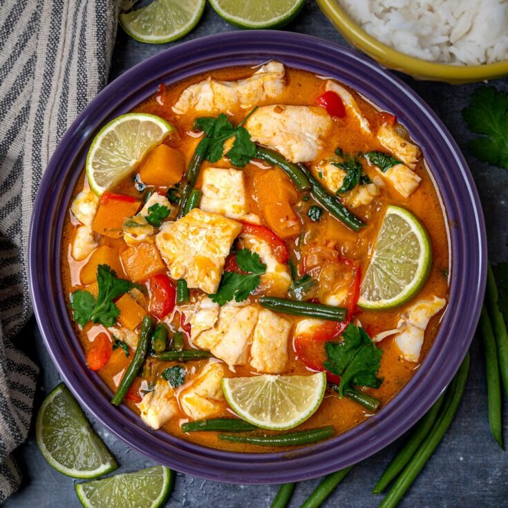 Fish Red Curry