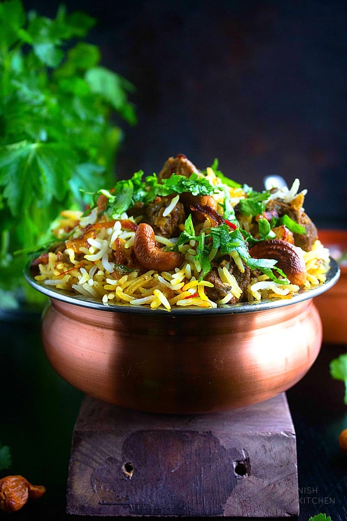 Hyderabadi Beef Biriyani
